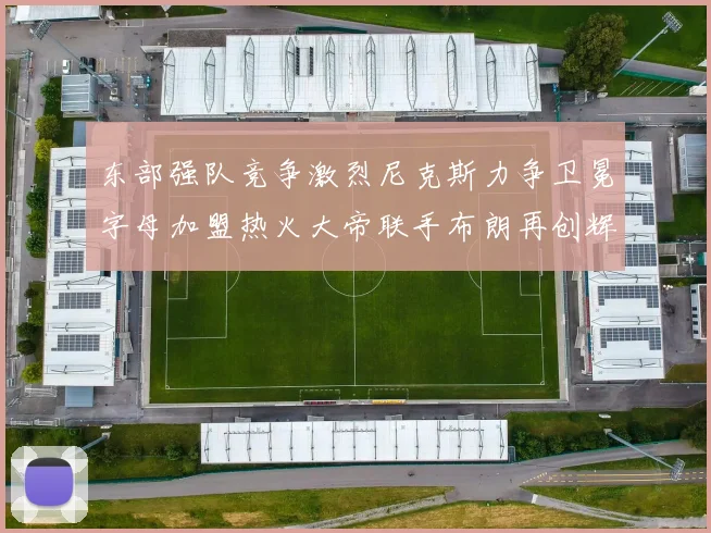 东部强队竞争激烈尼克斯力争卫冕字母加盟热火大帝联手布朗再创辉煌
