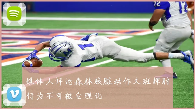 媒体人评论森林狼脏动作文班挥肘行为不可被合理化